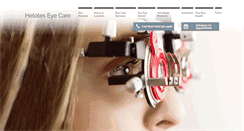 Desktop Screenshot of heloteseyecare.com